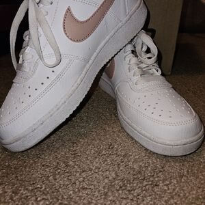 Nike Court Vision Low Next Nature "White/Pink" Women's Shoe